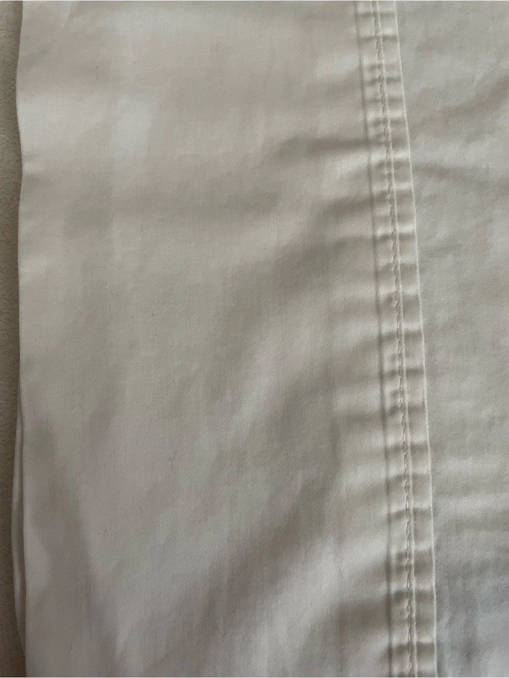Vintage Lauren Ralph Lauren/RLL Green Tag Cotton Pillowcase Set Ladderstitch Hem